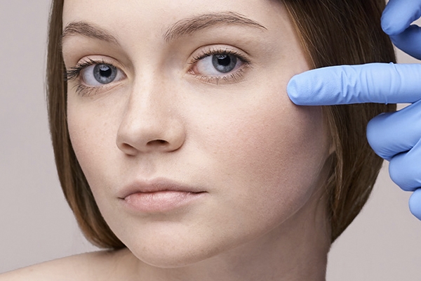 Bild von Hautanalyse und Behandlungen